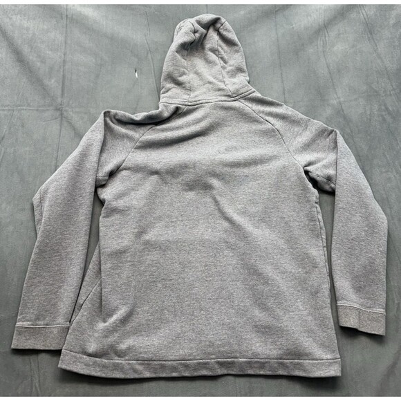 Nike Men’s XL Half Zip Hooded Pullover Sweatshirt Gray 805132-091 Red Tag - Picture 2 of 12